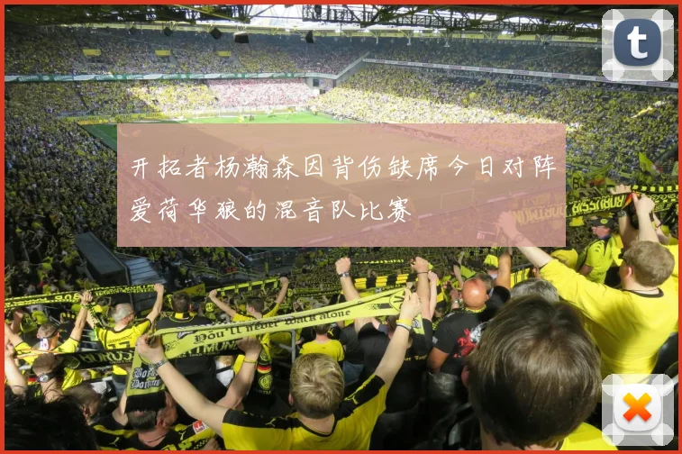 开拓者杨瀚森因背伤缺席今日对阵爱荷华狼的混音队比赛
